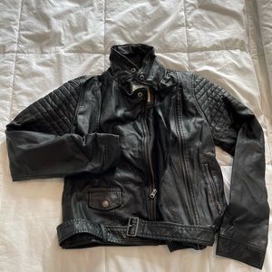 Abercrombie Kids Leather Jacket